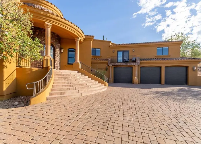 5br, 3 Den Oasis With Pool, Hot Tub And Fountain Views * Fountain Hills